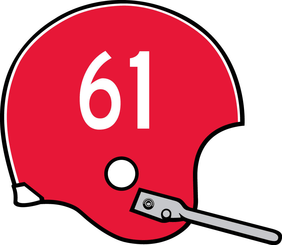 Nebraska Cornhuskers 1957-1960 Helmet Logo iron on transfers for clothing